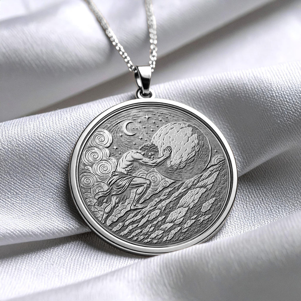 Sisyphus Necklace – Strength, Persistence & The Power to Endure