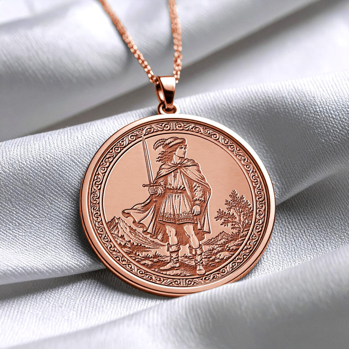 Page of Swords Tarot Necklace – Curiosity, Knowledge & Clear Communication