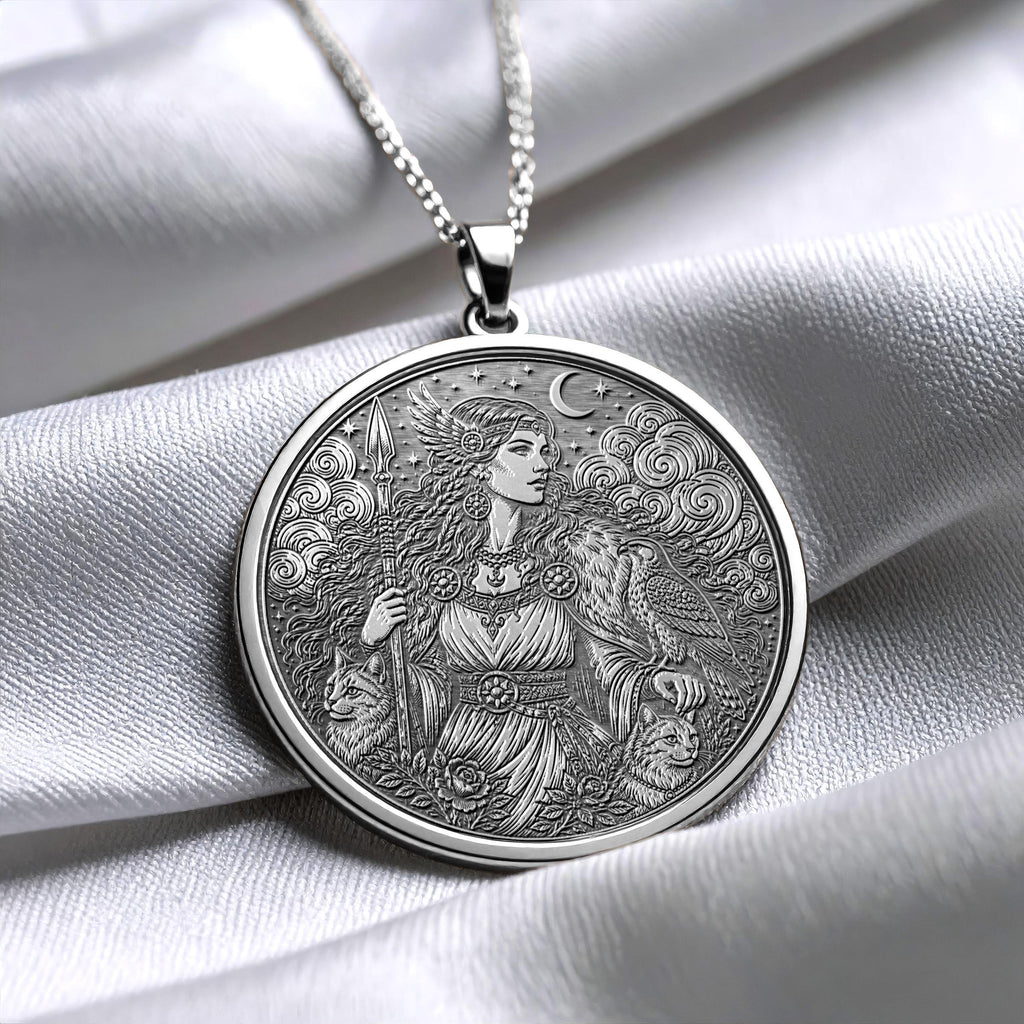 Freyja Pendant Necklace – Love, Magic & Norse Divine Power