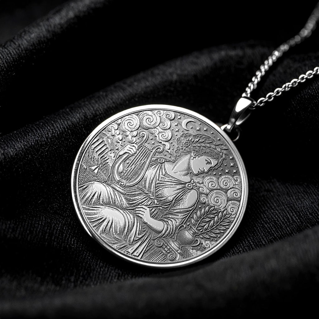 Sappho Pendant Necklace – Poetry, Love & Creative Expression