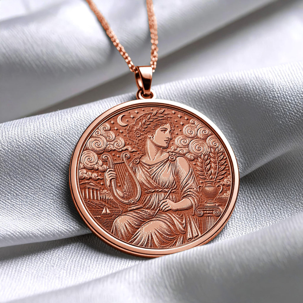 Sappho Pendant Necklace – Poetry, Love & Creative Expression