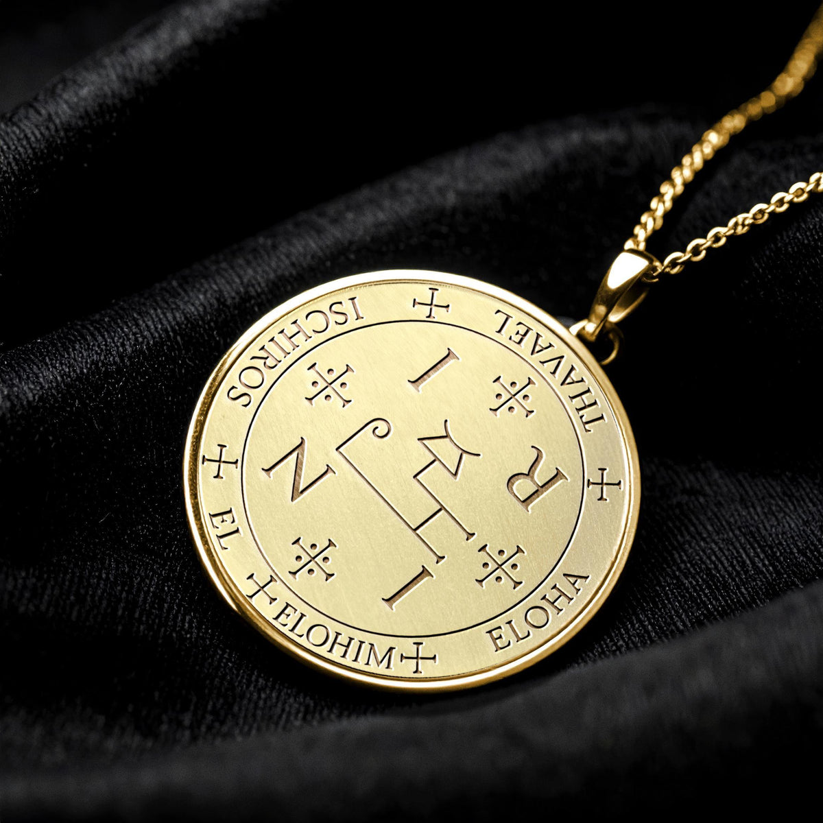 Archangel Thavael Sigil Pendant Necklace – Divine Guidance, Protection & Spiritual Wisdom