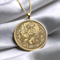 Saint Christopher Pendant Necklace – Protection, Guidance & Safe Travels