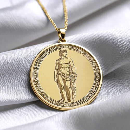 Adonis Pendant Necklace – Masculine Beauty, Passion & Mythic Power