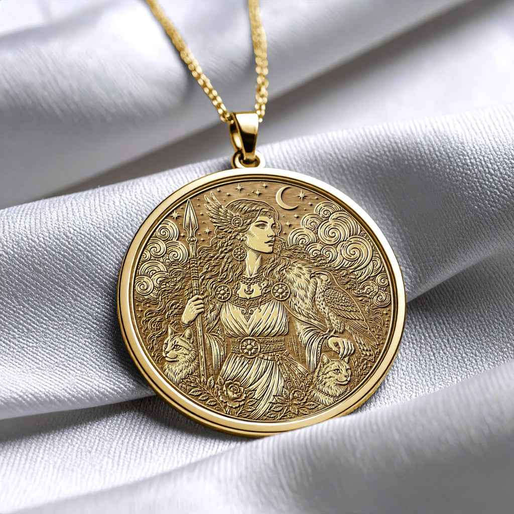 Freyja Pendant Necklace – Love, Magic & Norse Divine Power