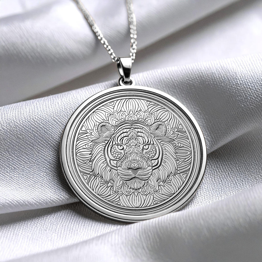 Dragon Tiger Pendant Necklace – Asian Inspired