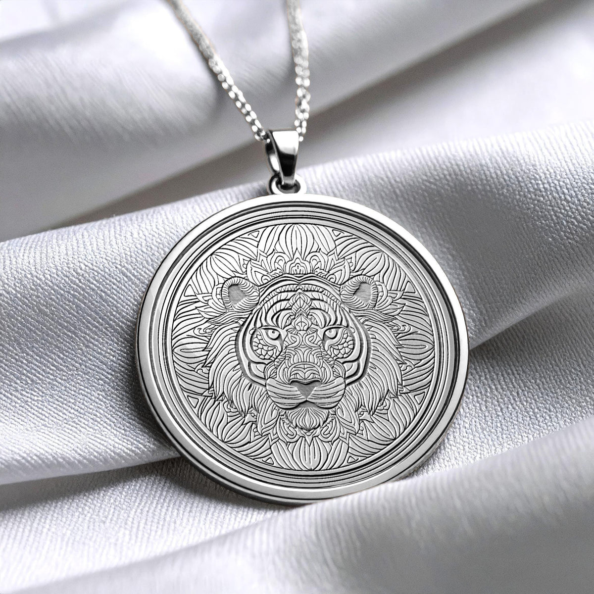 Dragon Tiger Pendant Necklace – Asian Inspired
