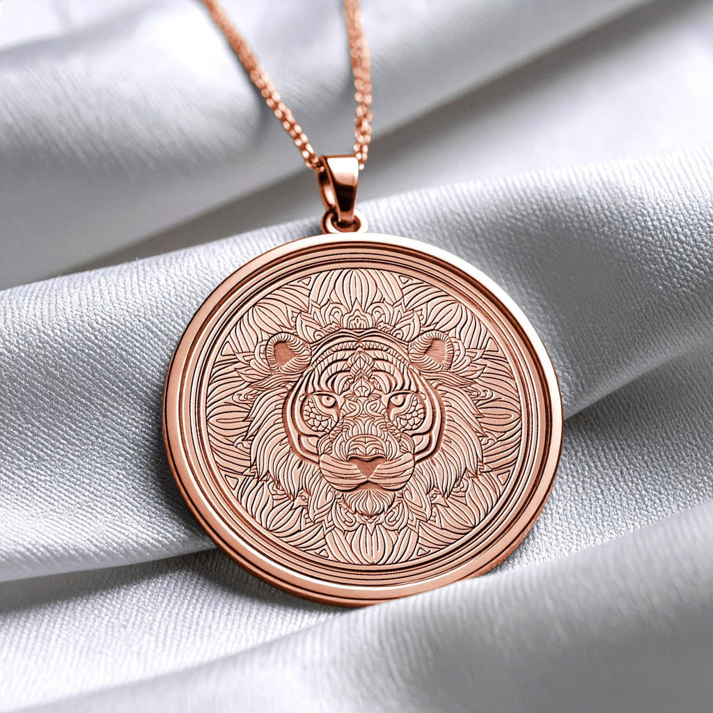 Dragon Tiger Pendant Necklace – Asian Inspired