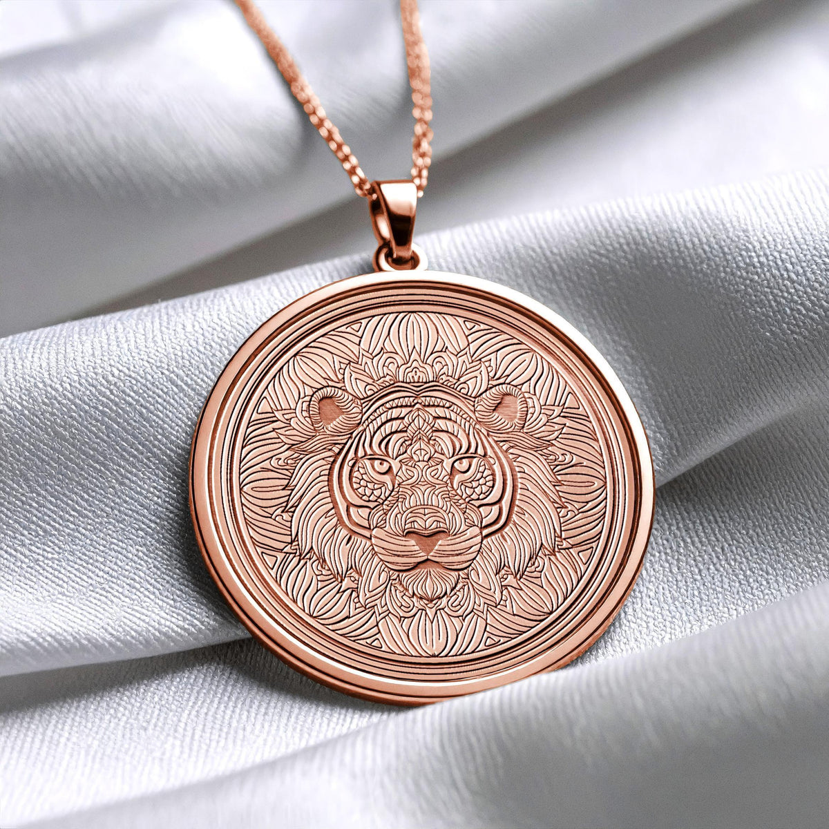 Dragon Tiger Pendant Necklace – Asian Inspired