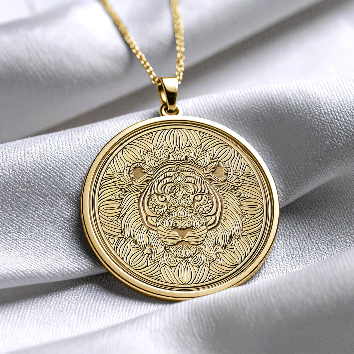 Dragon Tiger Pendant Necklace – Asian Inspired