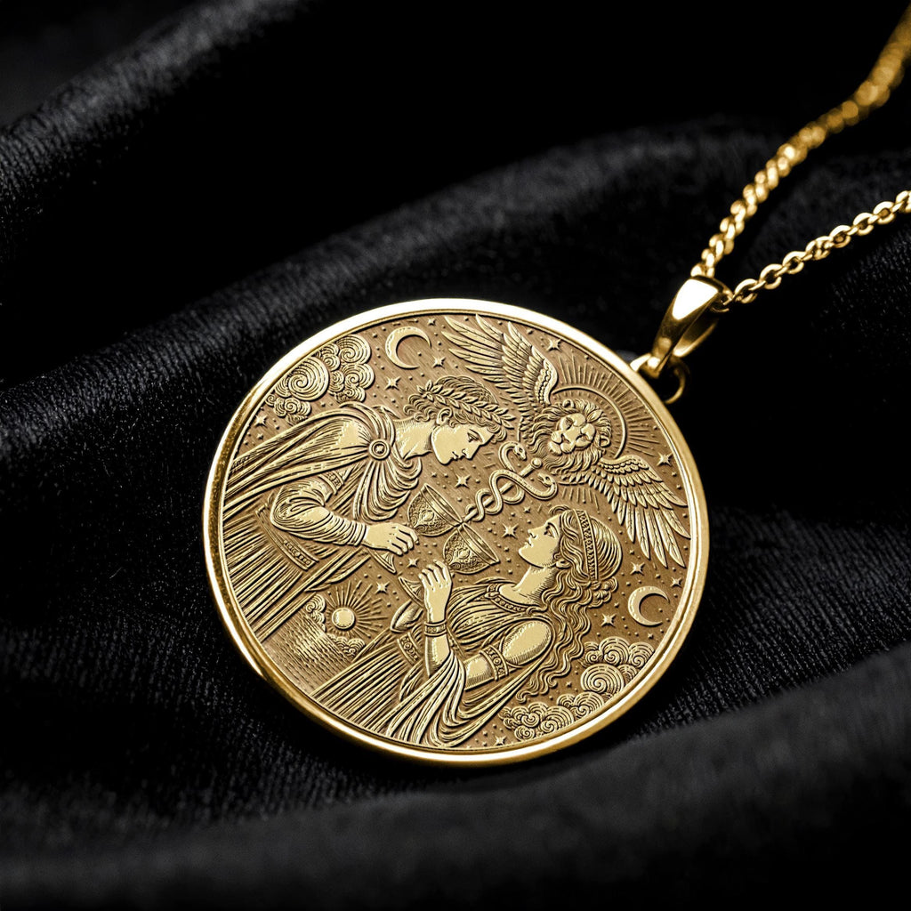 Two of Cups Tarot Pendant – Love, Unity & Meaningful Connections