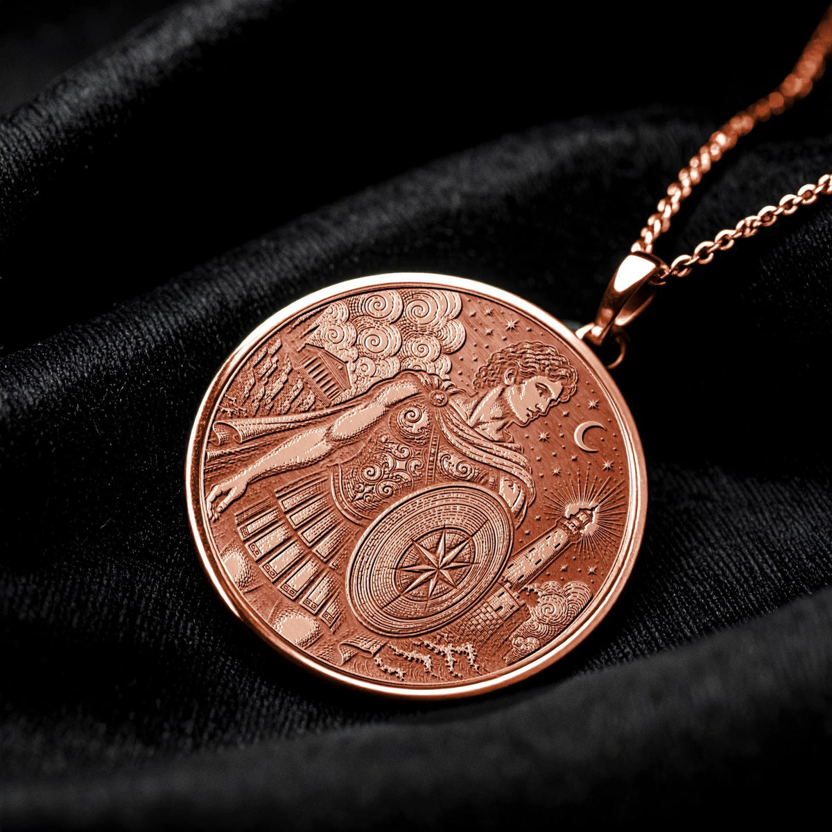 Leander Pendant Necklace – Passion, Destiny & Fearless Devotion