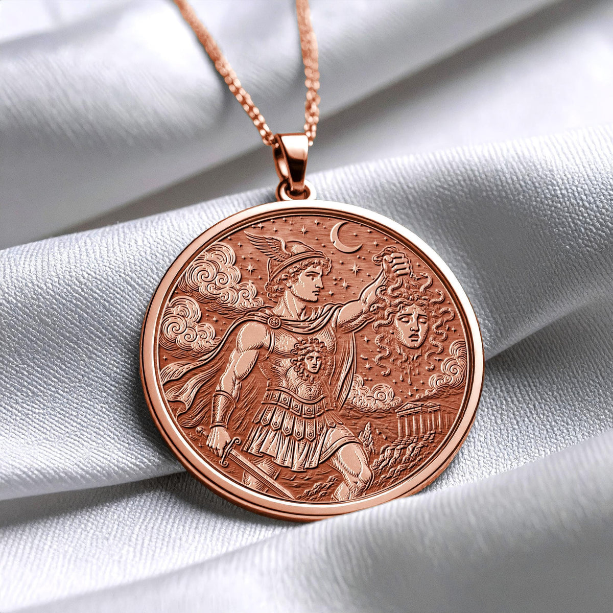 Perseus Pendant Necklace – Heroism, Courage & Legendary Strength