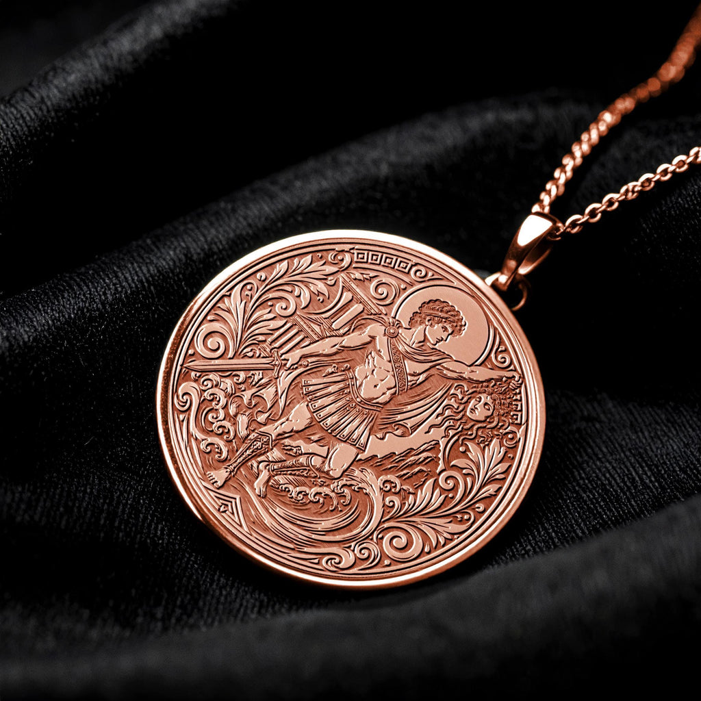 Perseus Pendant Necklace – Destiny, Valor & Mythological Power