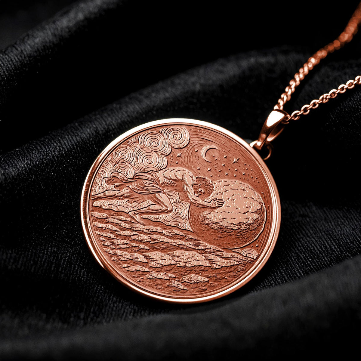 Sisyphus Necklace – Strength, Persistence & The Power to Endure