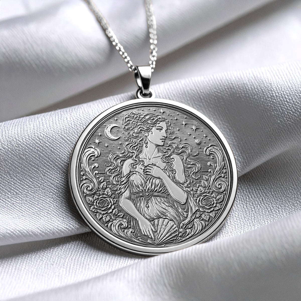 Aphrodite Pendant Necklace – Love, Beauty & Divine Feminine Energy