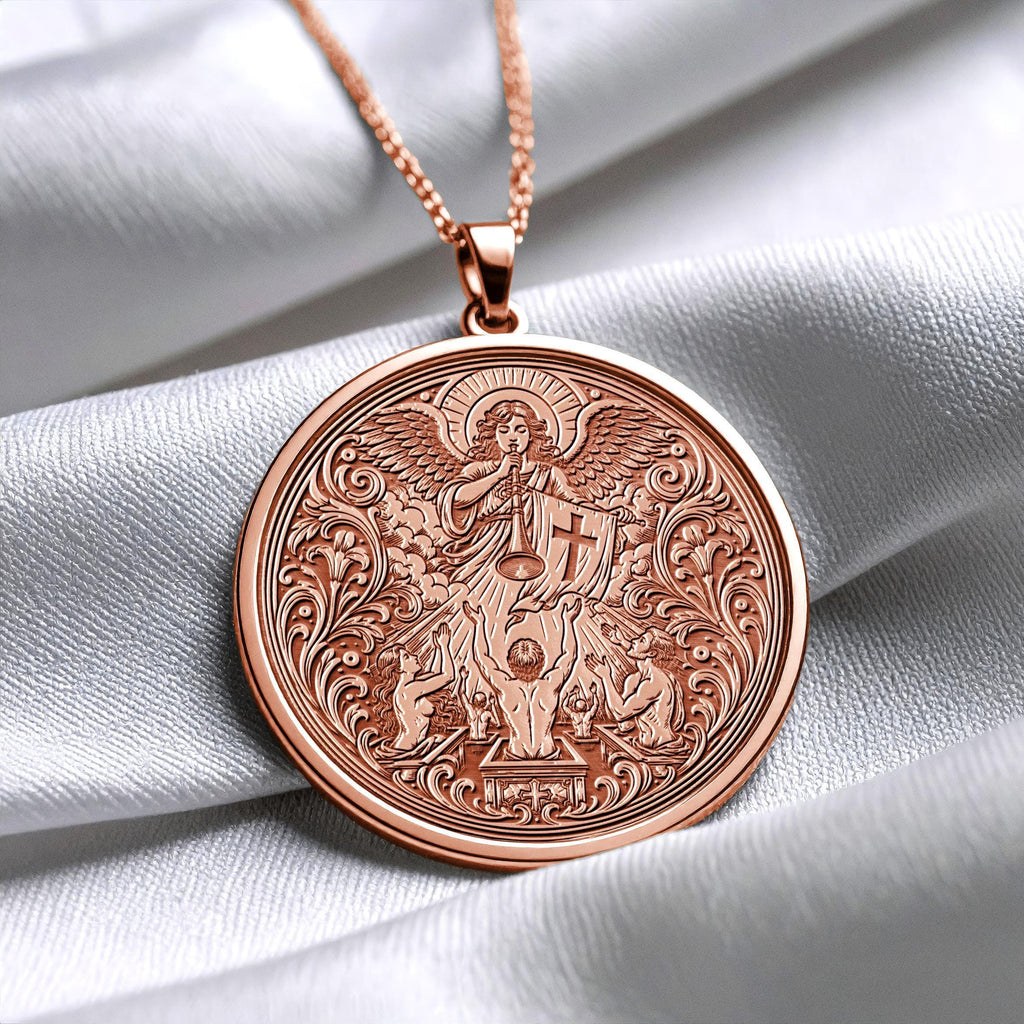 Judgement Tarot Card Necklace – Awakening, Transformation & New Beginnings