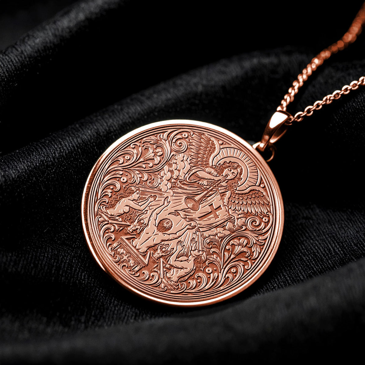Judgement Tarot Card Necklace – Awakening, Transformation & New Beginnings