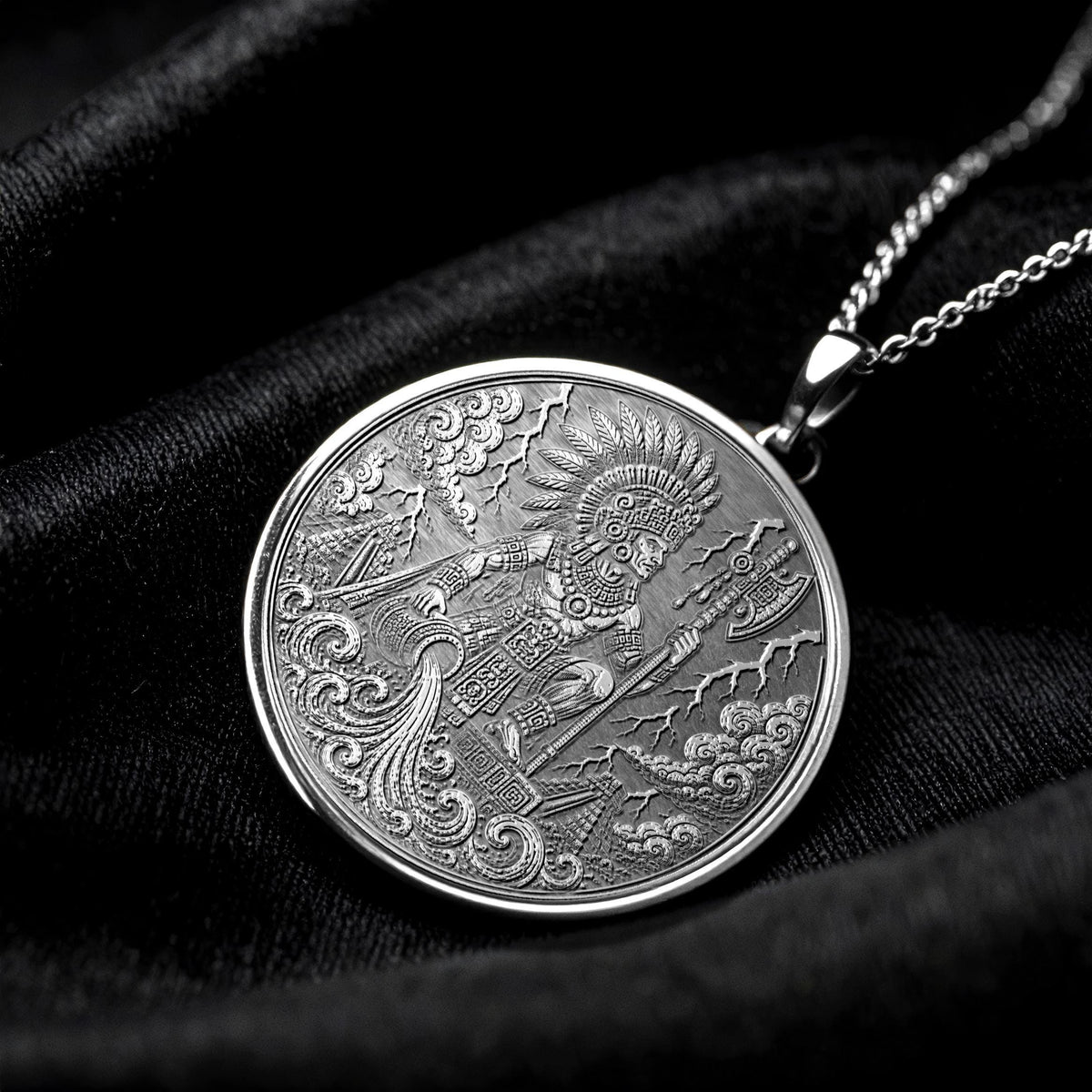 Ix Chel Maya Goddess Necklace – Moon, Fertility & Divine Feminine Wisdom