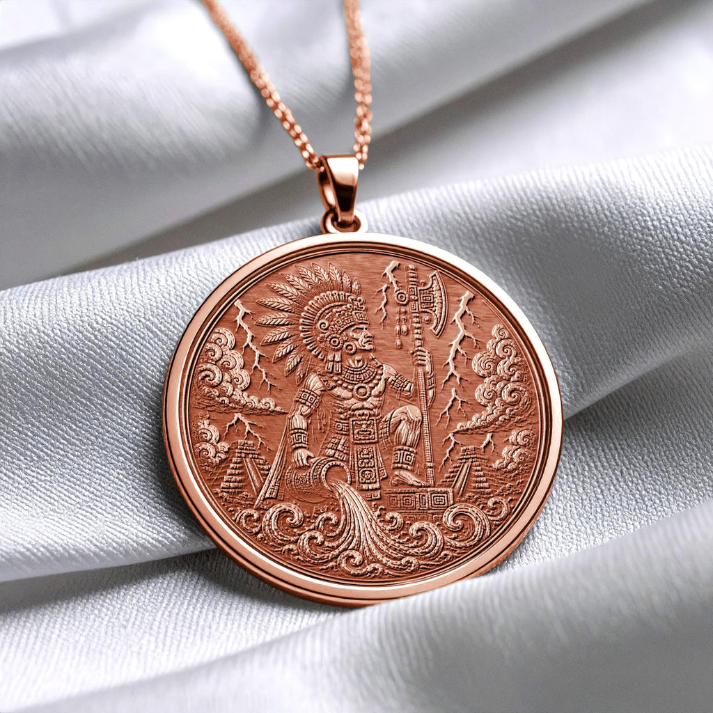 Ix Chel Maya Goddess Necklace – Moon, Fertility & Divine Feminine Wisdom
