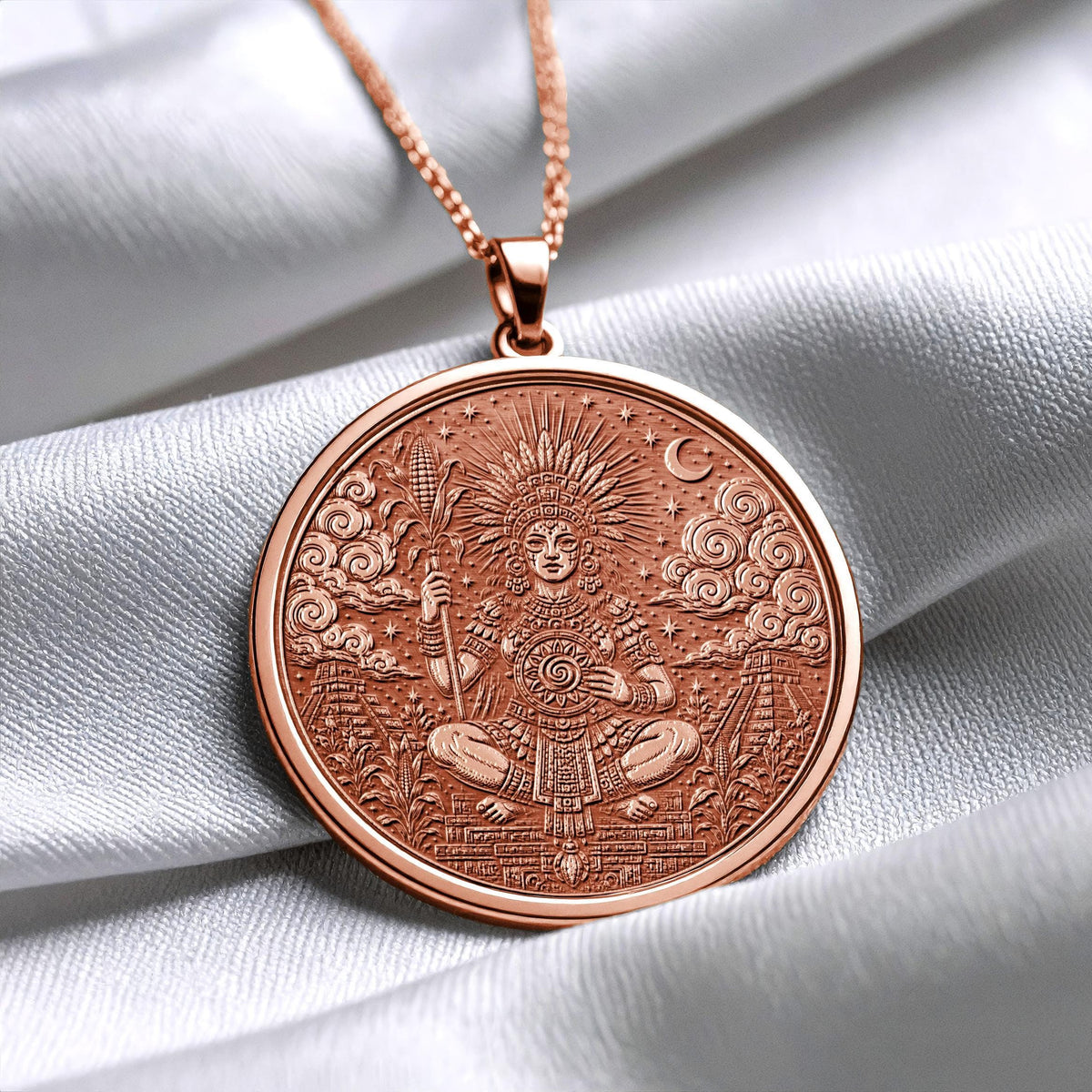 Centeotl Pendant Necklace – Harvest, Abundance & Life’s Nourishing Power