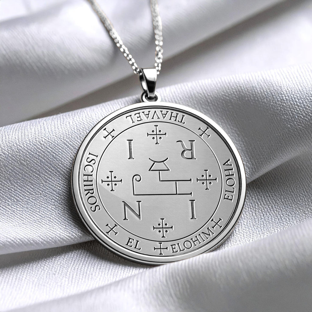 Archangel Thavael Sigil Pendant Necklace – Divine Guidance, Protection & Spiritual Wisdom