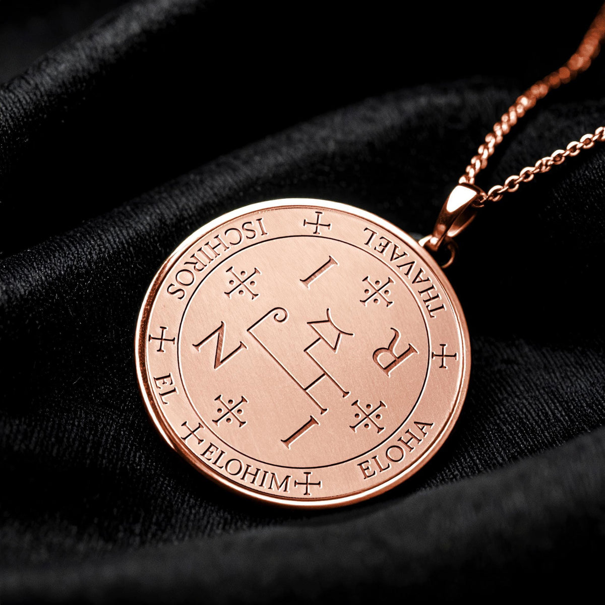 Archangel Thavael Sigil Pendant Necklace – Divine Guidance, Protection & Spiritual Wisdom