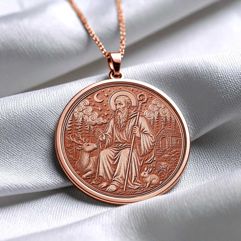 Saint Giles Pendant Necklace – Hope, Perseverance, Sanctuary & Devotion