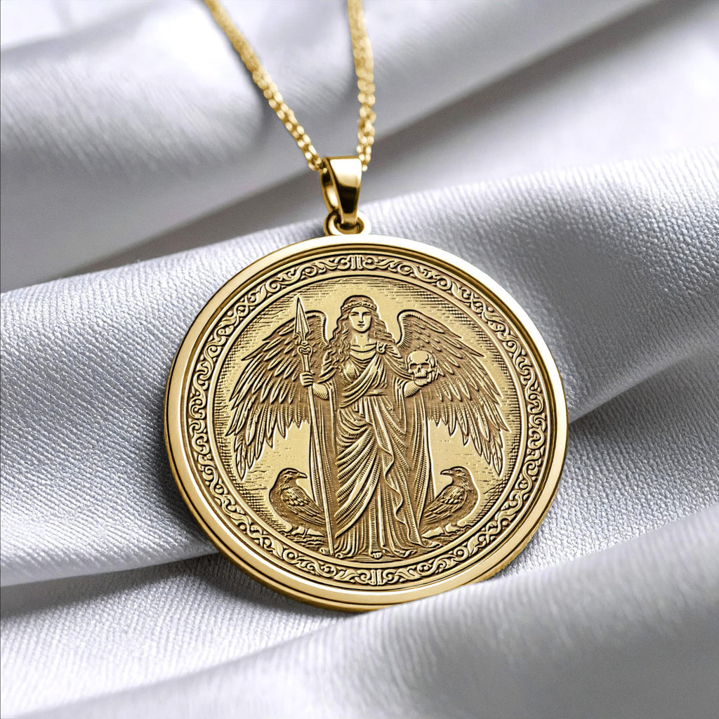 Morrigan Pendant Necklace – Fate, Power & Warrior Spirit