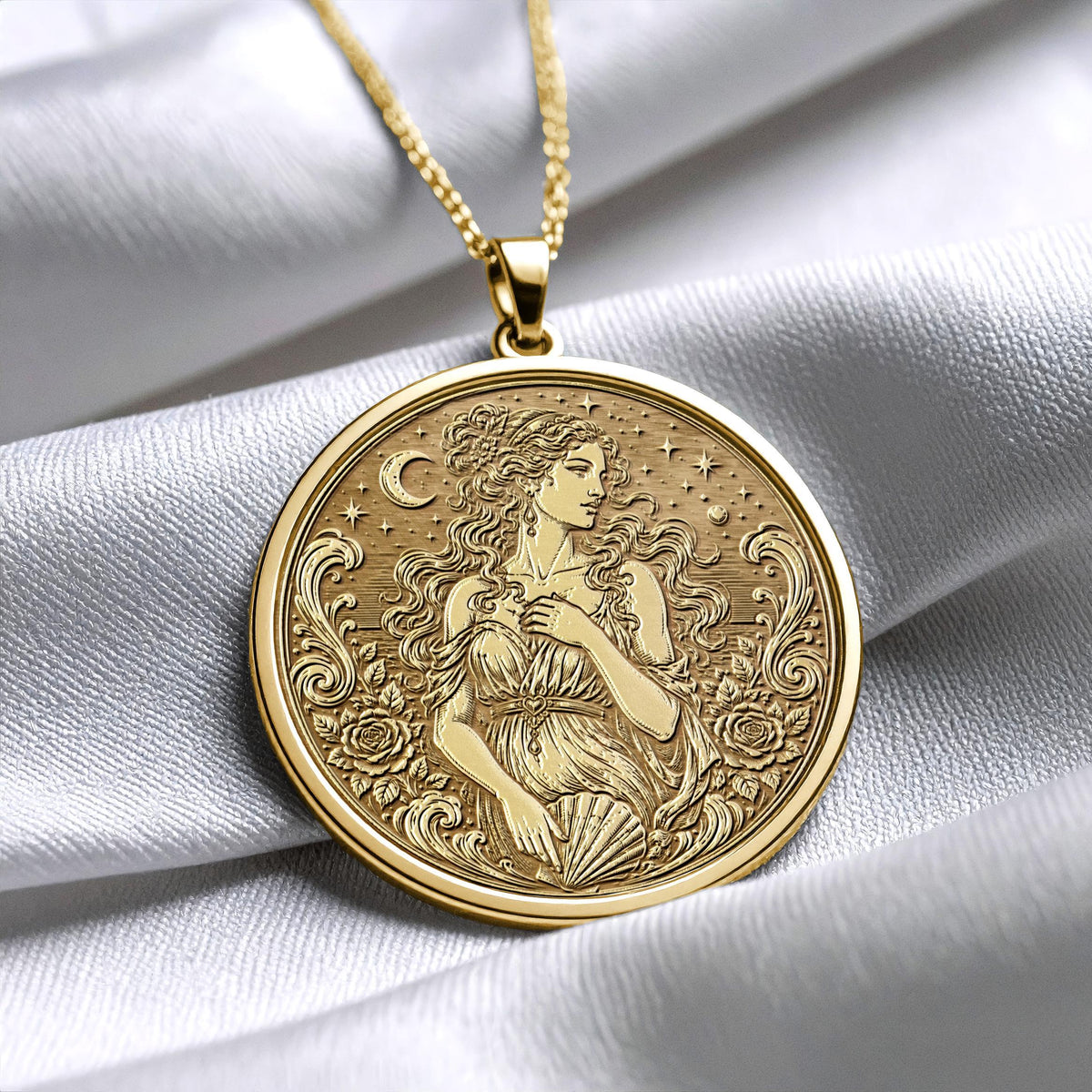 Aphrodite Pendant Necklace – Love, Beauty & Divine Feminine Energy
