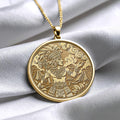 Chaac Maya God Pendant Necklace – Rain, Power & Sacred Renewal