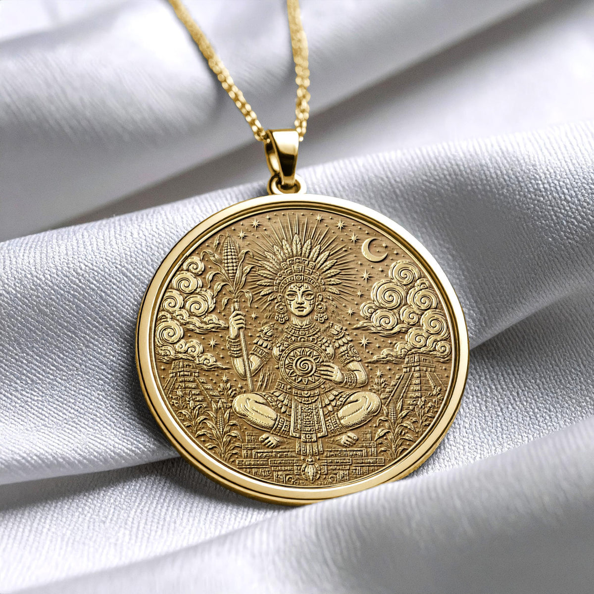 Centeotl Pendant Necklace – Harvest, Abundance & Life’s Nourishing Power