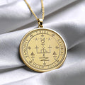 Archangel Uriel Sigil Pendant Necklace – Wisdom, Illumination & Divine Guidance