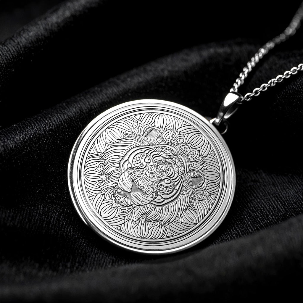Dragon Tiger Pendant Necklace – Asian Inspired